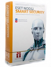 ESET NOD32 Smart Security+ расширенный функционал - универсальная электронная лицензия на 1 год на 3ПК или продление на 20 месяцев